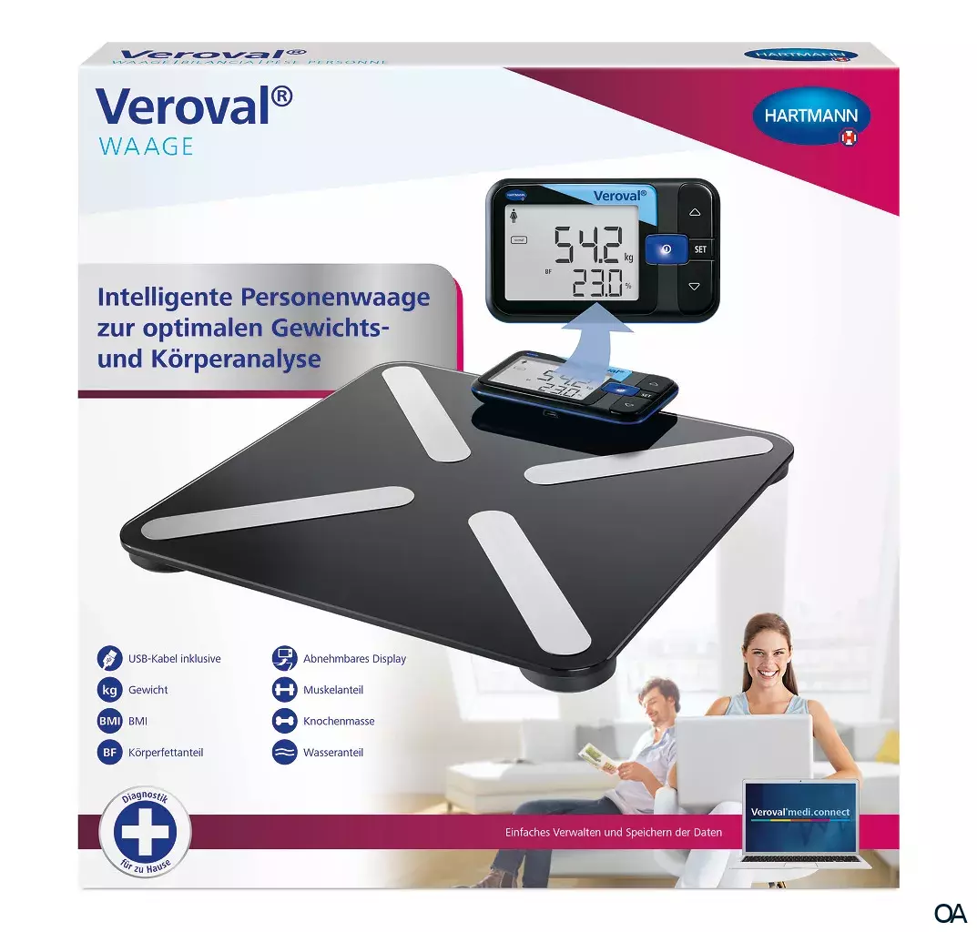Veroval® Intelligente Personenwaage Veroval® Intelligente Personenwaage