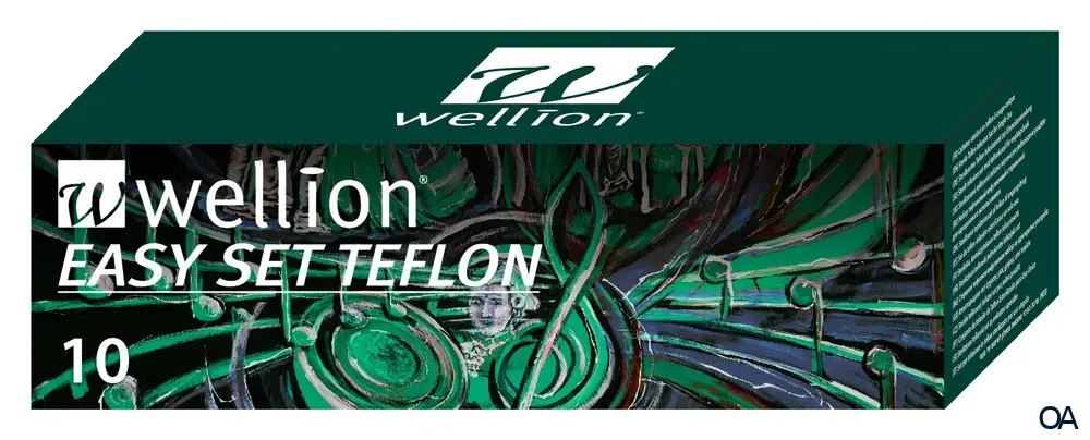 Wellion EASY Teflon Infusionsset 9 mm / 60 cm