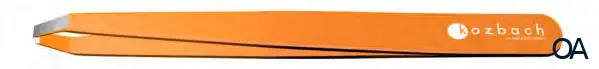 Kozbach Pharma 123CR Pinzette, abgewinkelt, 9 cm, color, rostfrei