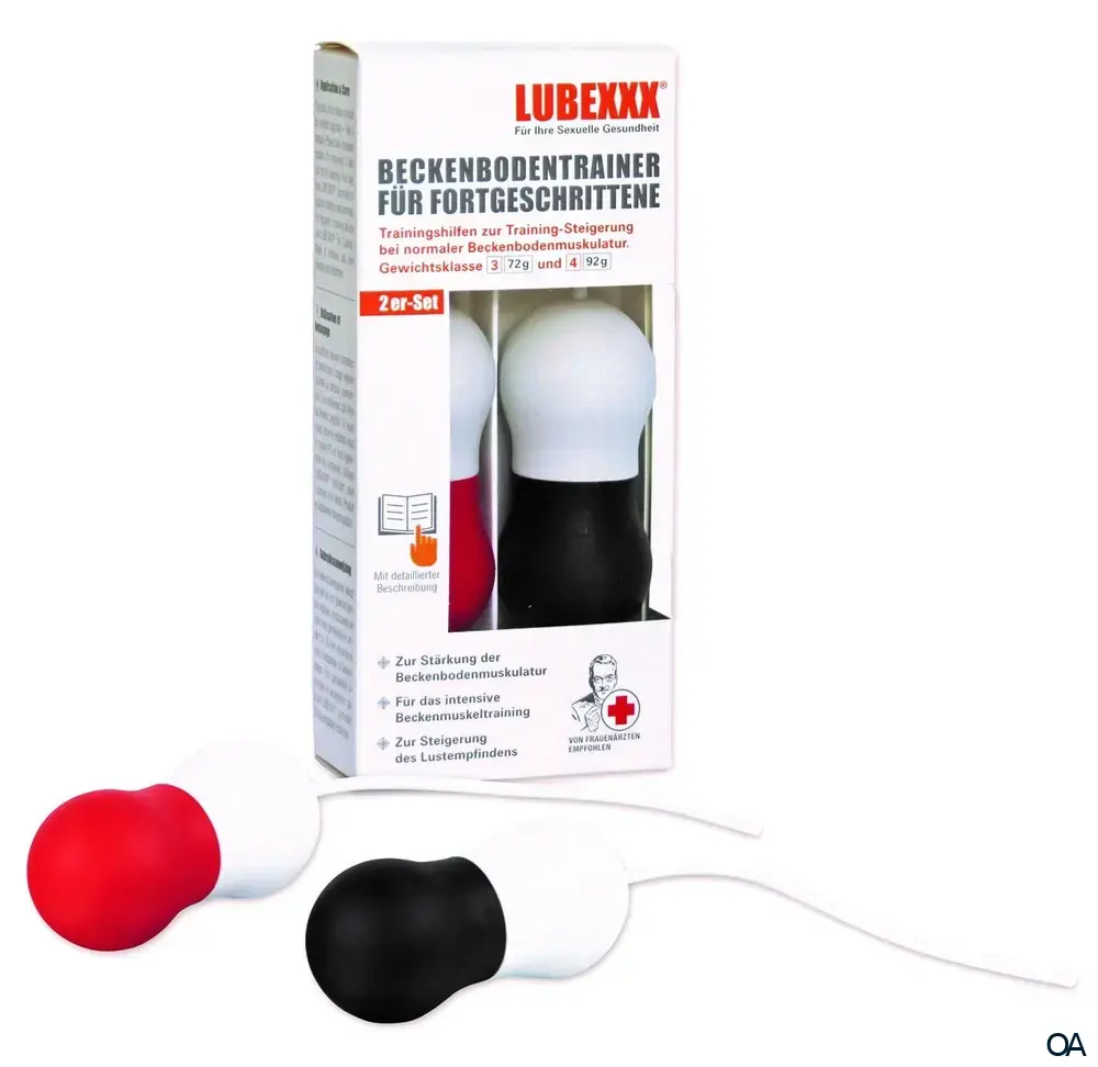 LUBEXXX® Beckenbodentrainer Fortgeschrittenen Set
