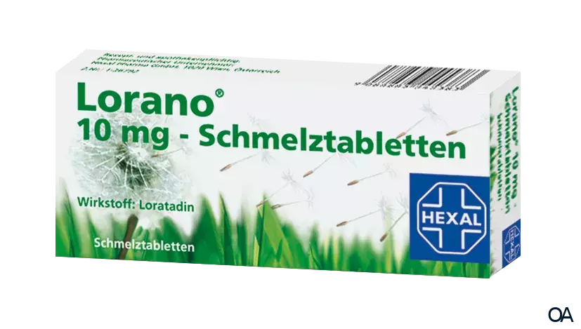 Lorano® 10 mg Schmelztabletten Lorano® 10 mg Schmelztabletten