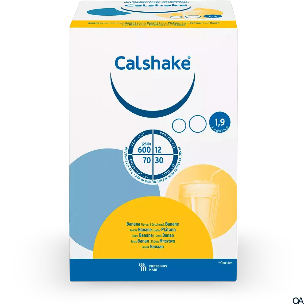 Calshake® Banane 7 x 87g Sachets Calshake® Banane 7 x 87g Sachets