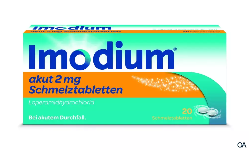 Imodium® akut 2 mg Schmelztabletten