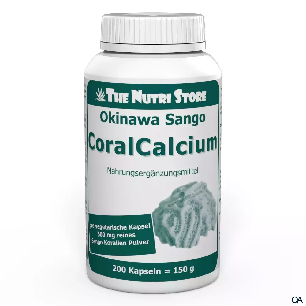The Nutri Store Okinawa Sango CoralCalcium Kapseln