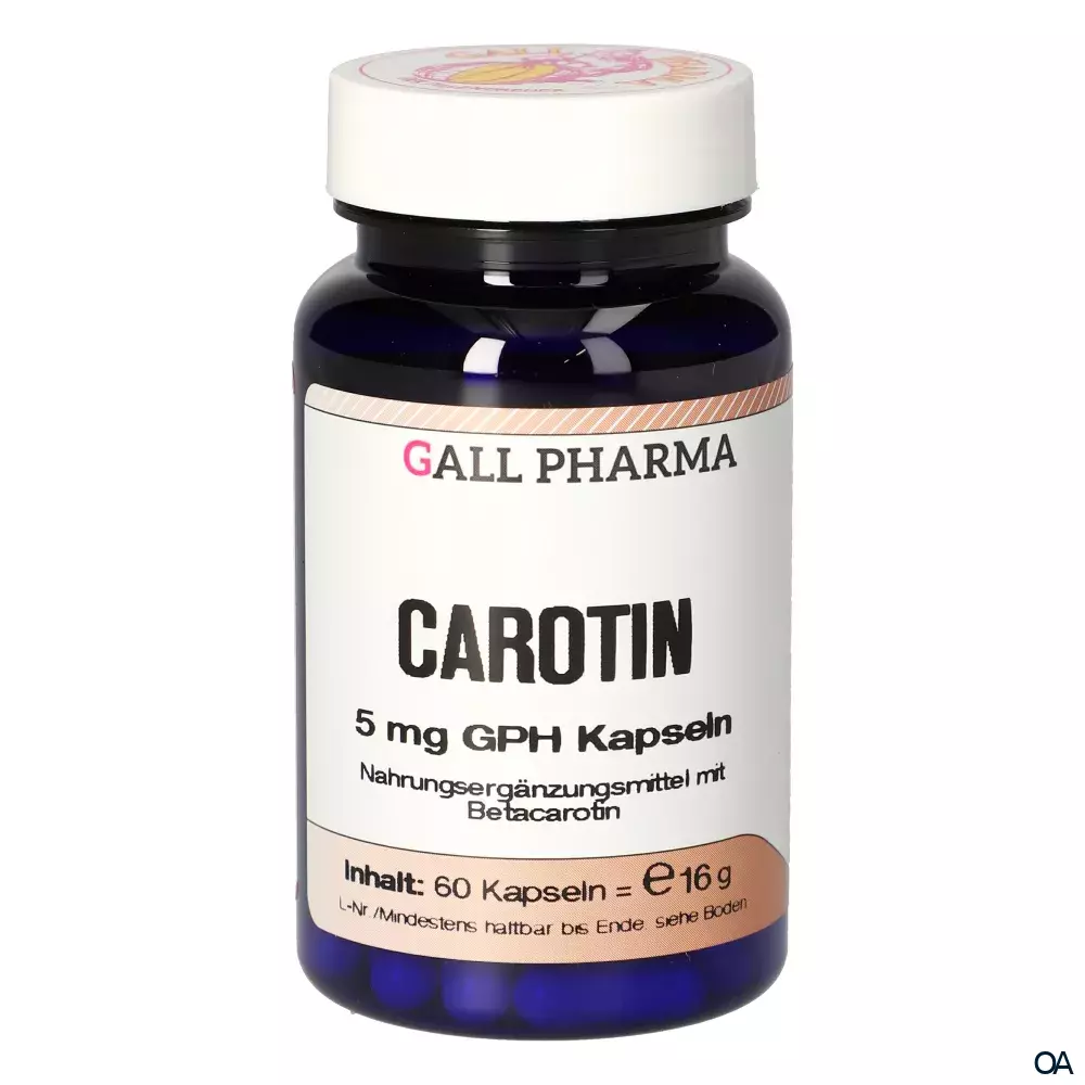 Gall Pharma Carotin 5 mg Kapseln Gall Pharma Carotin 5 mg Kapseln