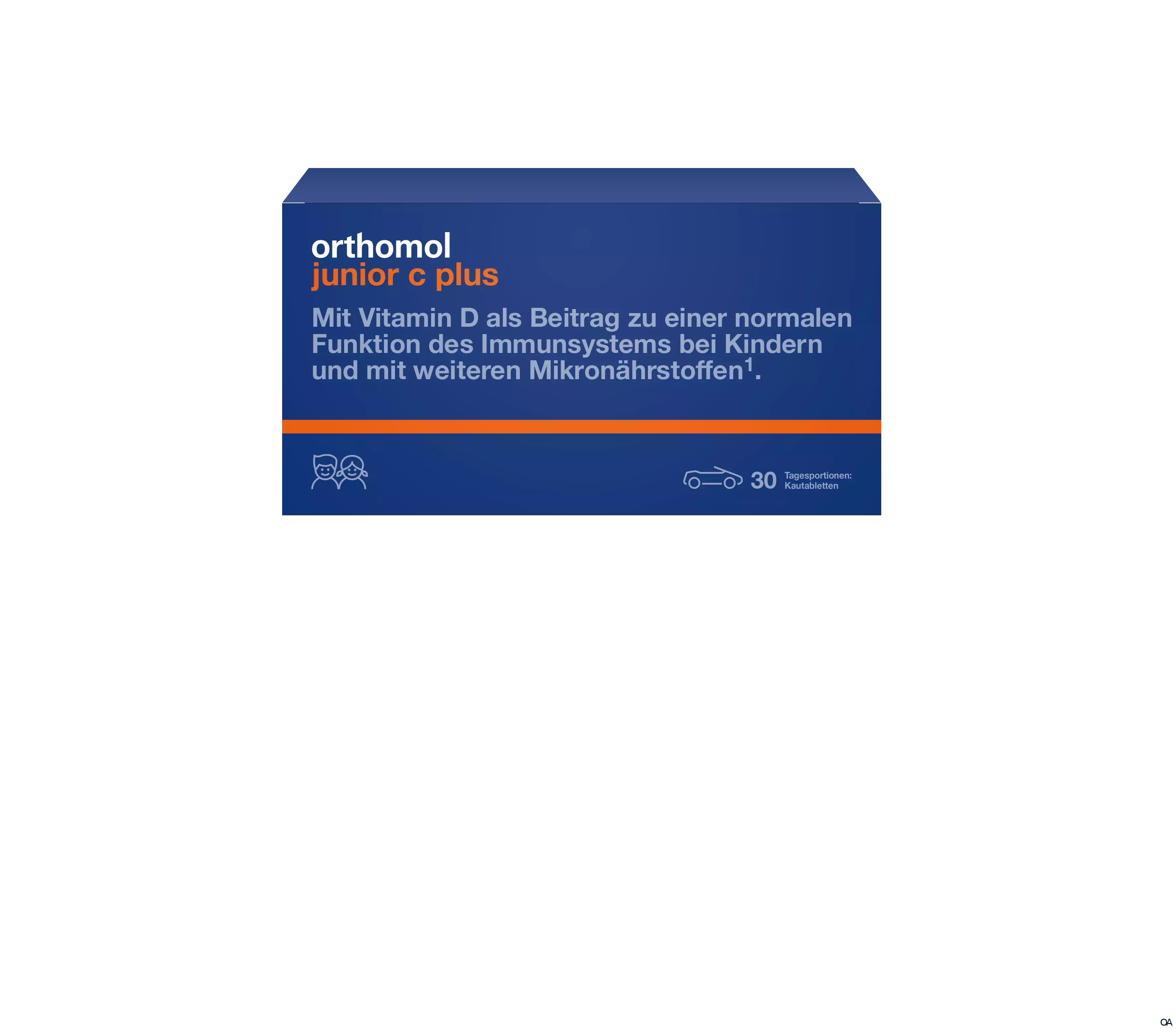 Orthomol Junior C Plus Kautabletten Waldfrucht