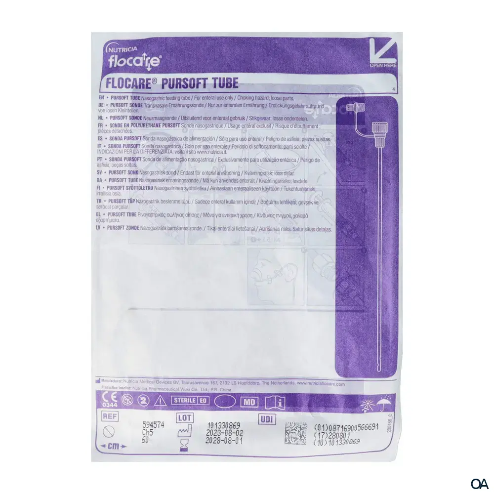 Flocare® PURSOFT Sonde CH 5-60 cm Flocare® PURSOFT Sonde CH 5-60 cm