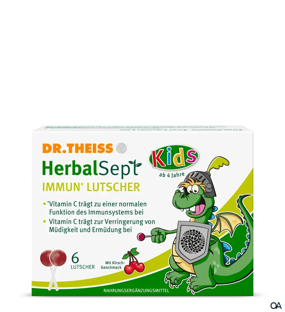 Dr. Theiss HerbalSept Immun Lutscher Kids