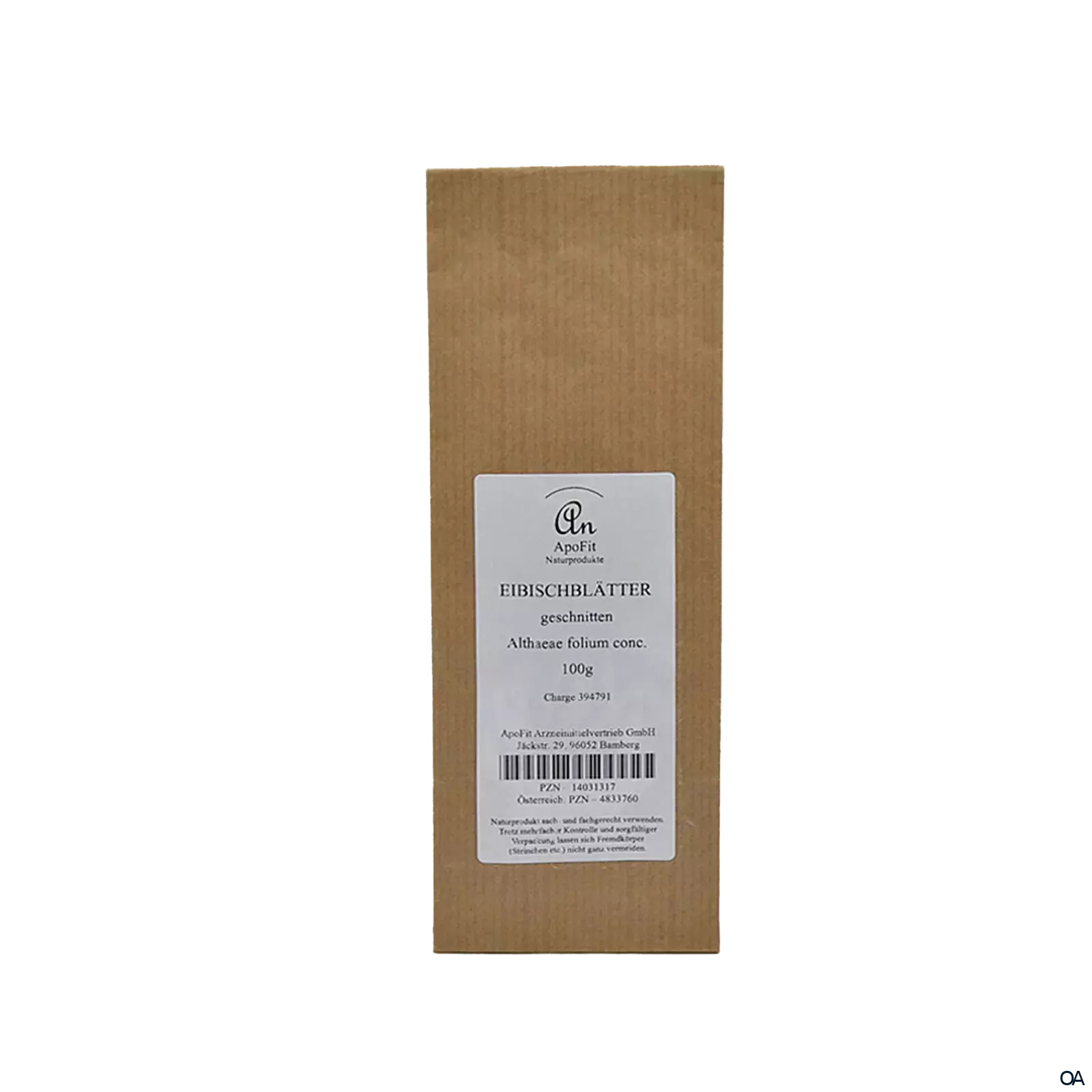 ApoFit Eibischblätter geschnitten ApoFit Eibischblätter geschnitten