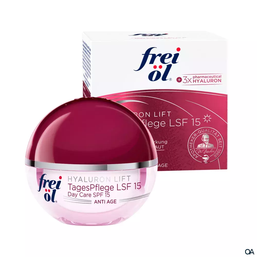 frei öl® ANTI AGE HYALURON LIFT TagesPflege LSF 15