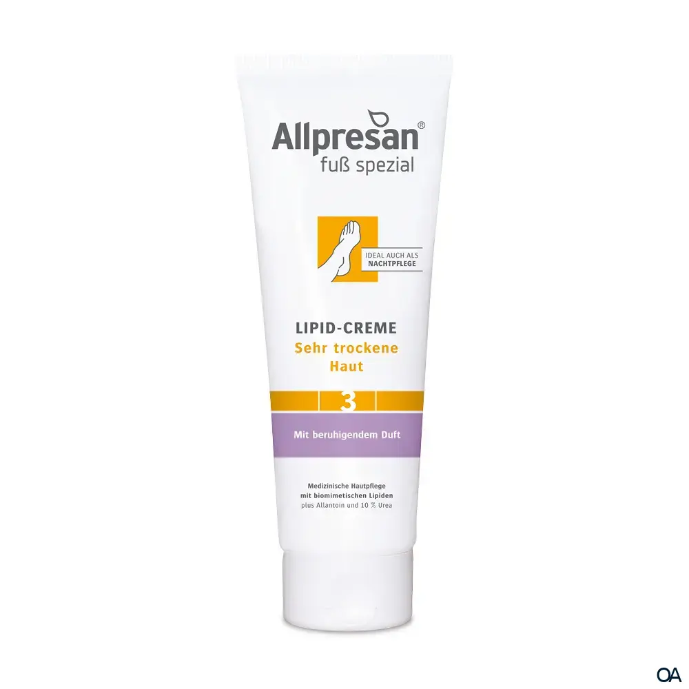 Allpresan® Fuß spezial Nr. 3 Lipid Creme mit beruhigendem Duft Allpresan® Fuß spezial Nr. 3 Lipid Creme mit beruhigendem Duft