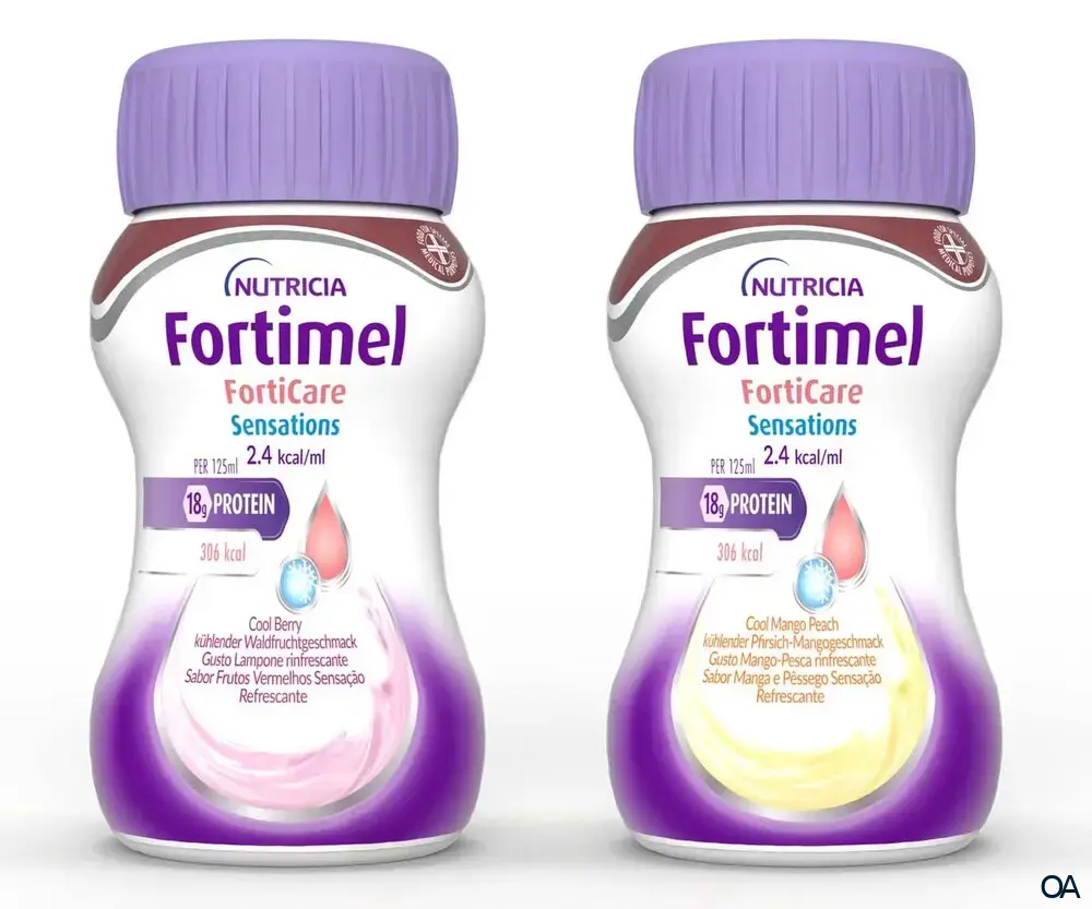 Nutricia Fortimel FortiCare 2.4 kcal Mischkarton 125 ml