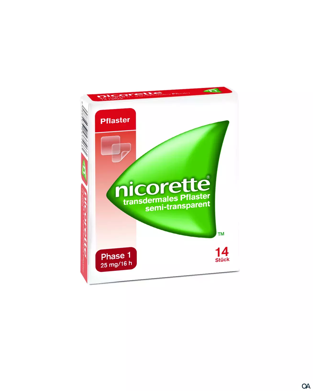 Nicorette 25 mg/16 h – transdermales Pflaster Nicorette 25 mg/16 h – transdermales Pflaster