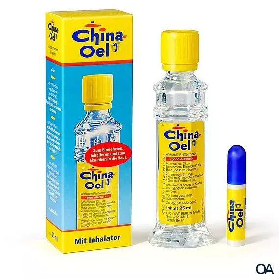 China-Oel® Tropfen mit Inhalator China-Oel® Tropfen mit Inhalator
