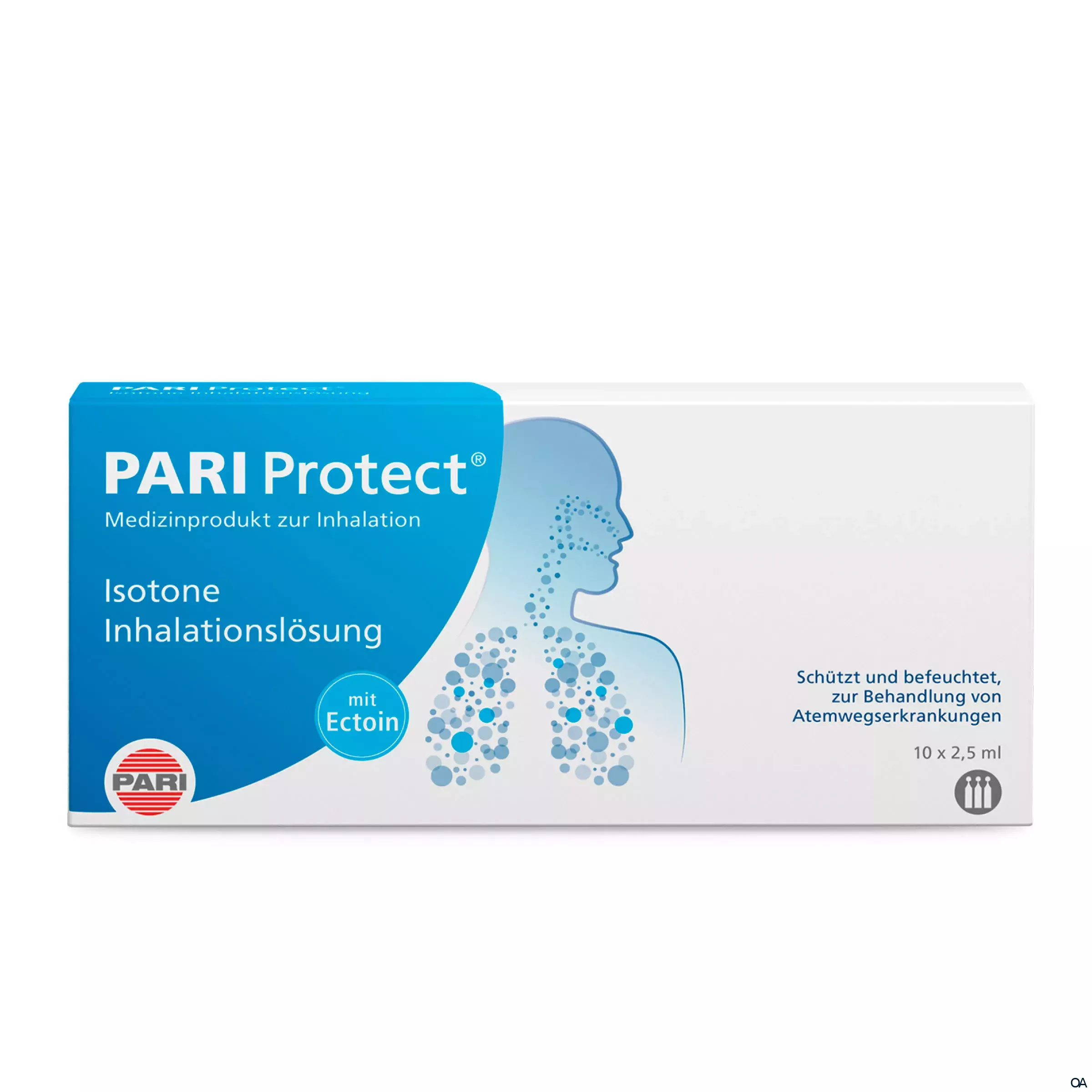 PARI Protect Inhalationslösung 10 x 2,5 ml PARI Protect Inhalationslösung 10 x 2,5 ml