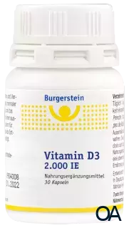 Burgerstein Vitamin D3 2.000 I.E. Kapseln Burgerstein Vitamin D3 2.000 I.E. Kapseln