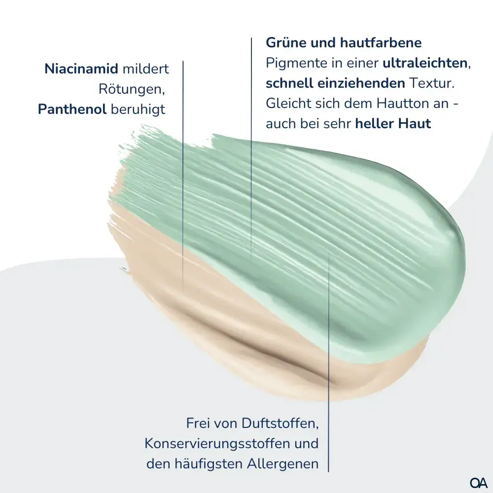Allergika Anti-Rötung Getöntes Tagesfluid LSF 50+ | bei Hautrötungen und Rosacea