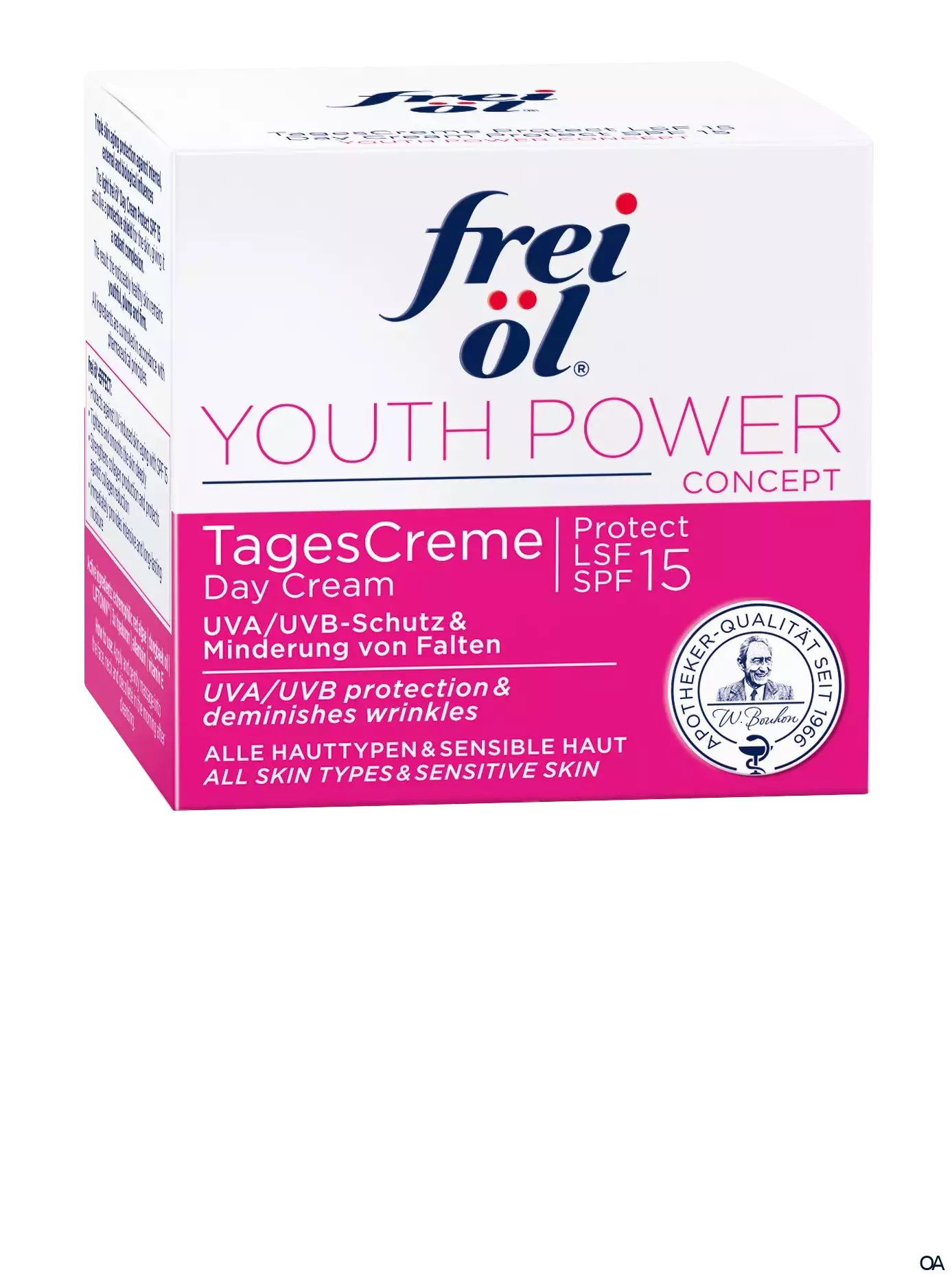 frei öl® YOUTH POWER CONCEPT TagesCreme Protect LSF 15