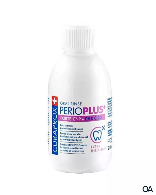 Curaprox Perio Plus+ Forte Mundspüllösung Curaprox Perio Plus+ Forte Mundspüllösung
