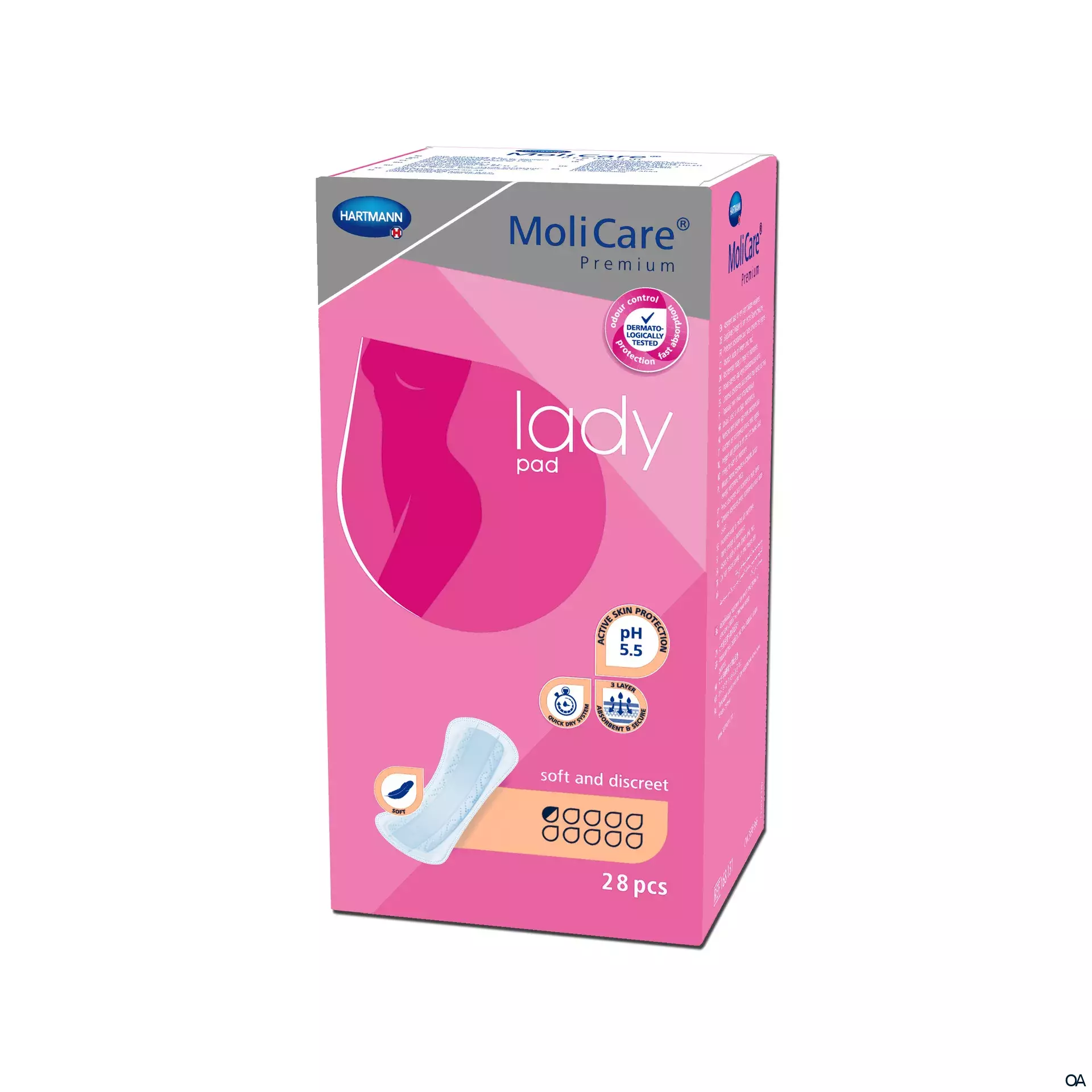 MoliCare® Premium lady pad 0,5 Tropfen Inkontinenzeinlagen MoliCare® Premium lady pad 0,5 Tropfen Inkontinenzeinlagen