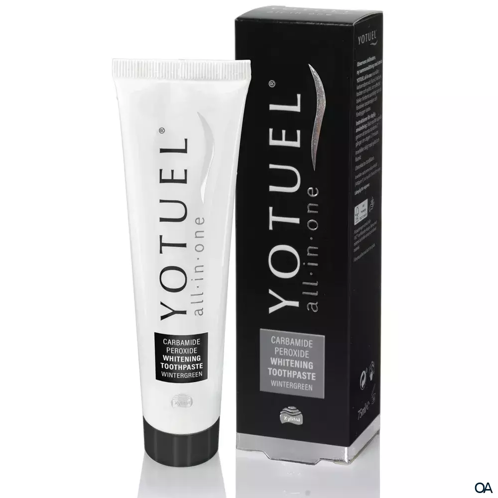 YOTUEL all-in-one Carbamide Peroxide Whitening Zahnpasta Wintergreen YOTUEL all-in-one Carbamide Peroxide Whitening Zahnpasta Wintergreen