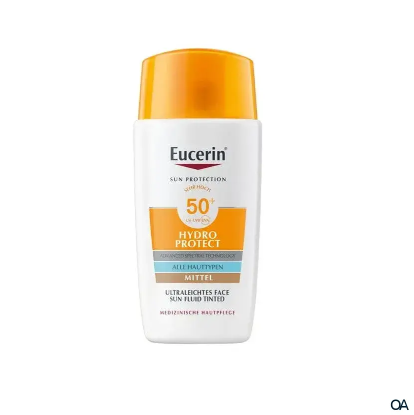 Eucerin Hydro Protect Ultraleichtes Sun Fluid Tinted LSF 50+ Mittel