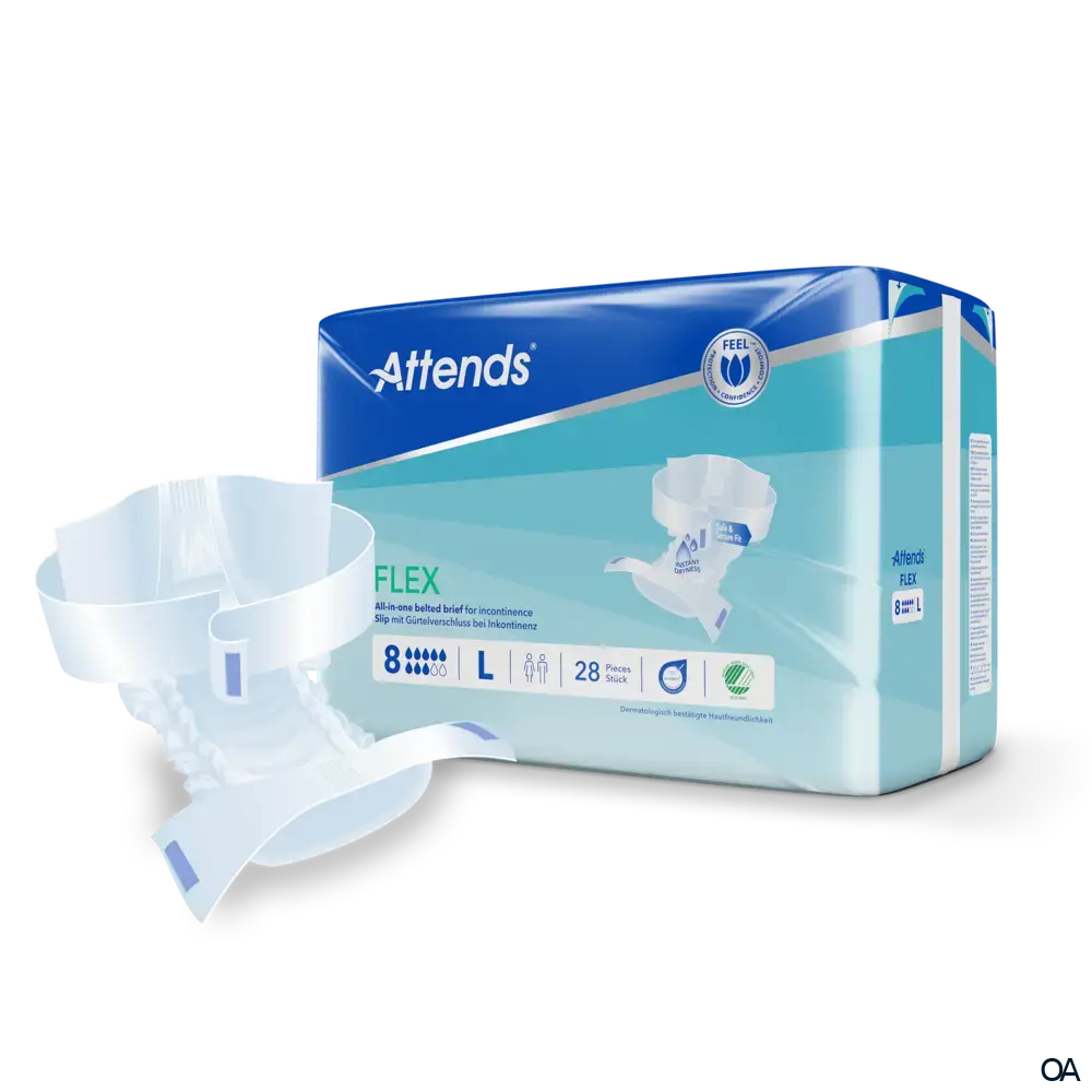 Attends Flex 8 L - Slip mit Gürtelverschluss bei Inkontinenz
