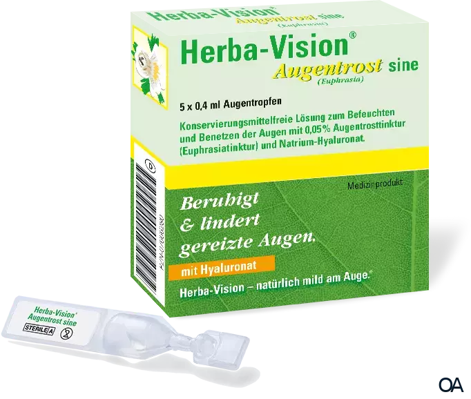 Herba-Vision® Augentrost sine Einzeldosen Augentropfen Herba-Vision® Augentrost sine Einzeldosen Augentropfen