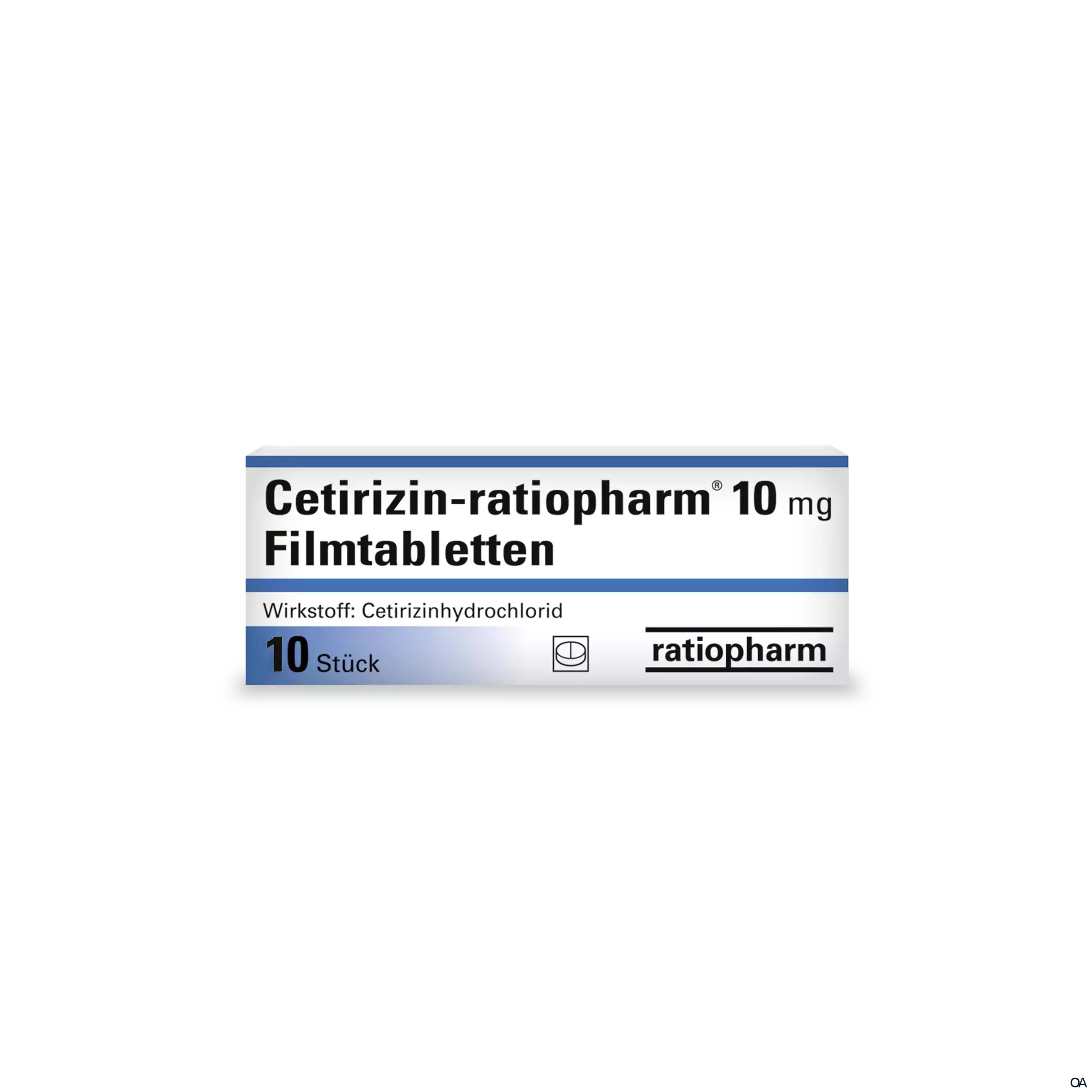 Cetirizin ratiopharm 10 mg Filmtabletten Cetirizin ratiopharm 10 mg Filmtabletten