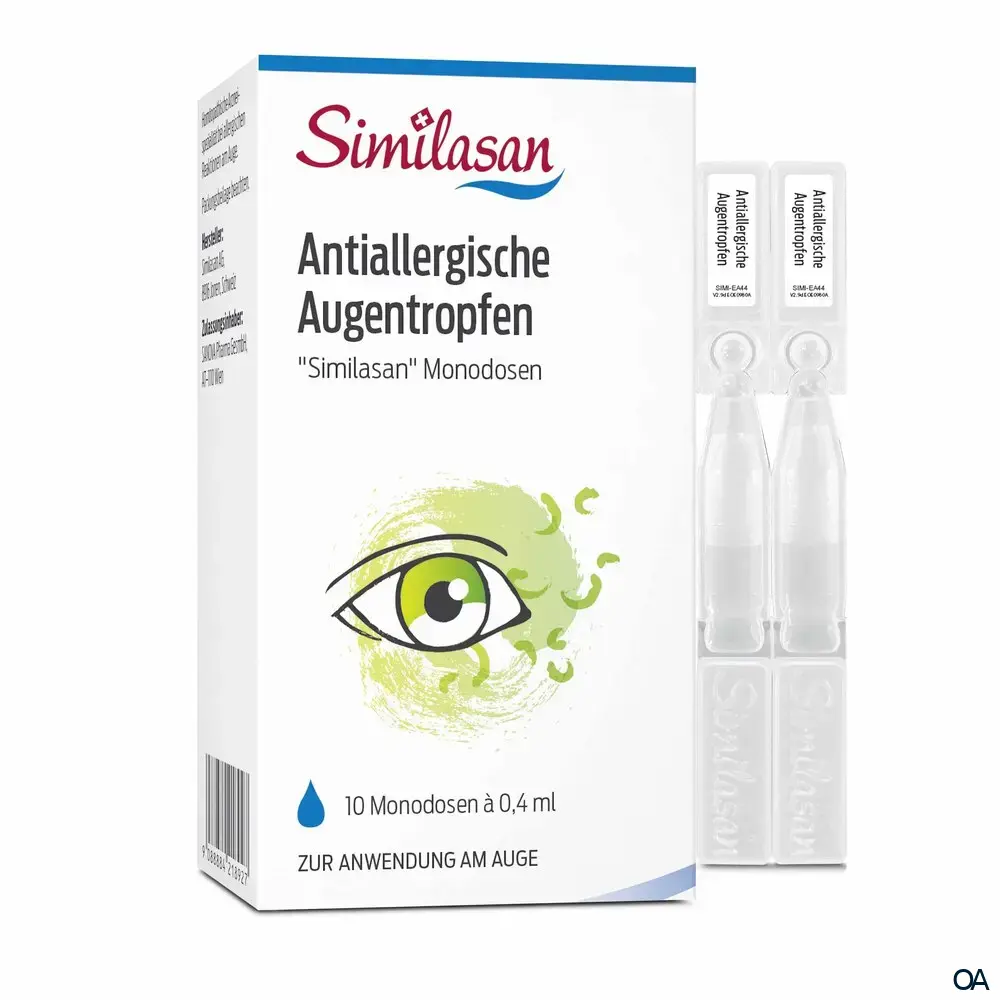 Similasan Antiallergische Augentropfen Monodosen 0,4 ml