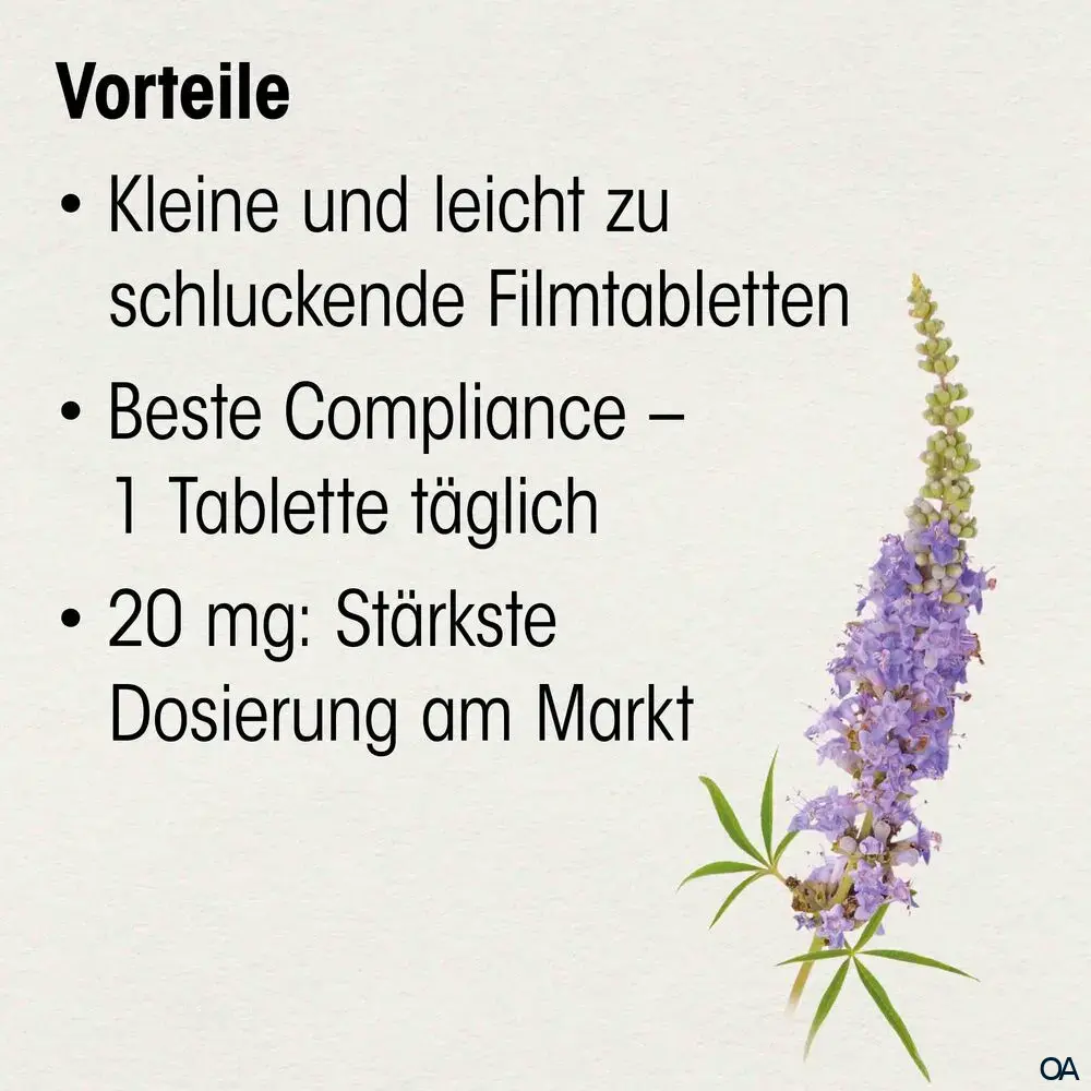 Dr. Böhm® Mönchspfeffer forte 20 mg Filmtabletten