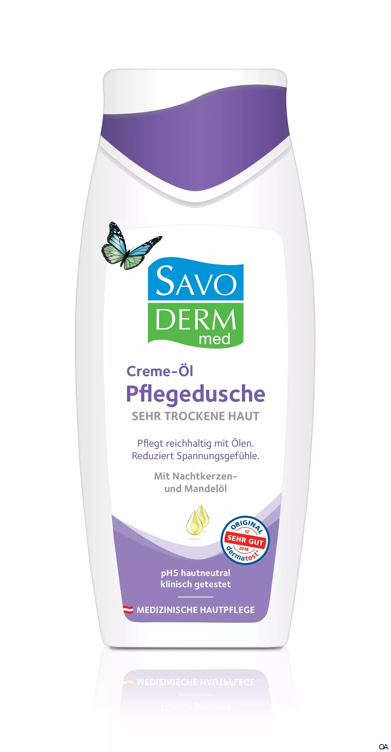 Savoderm med Creme-Öl Pflegedusche