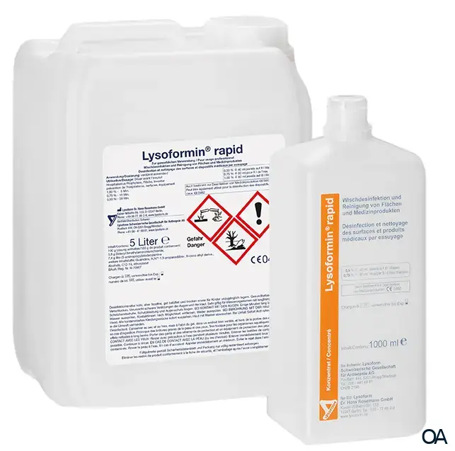 Lysoformin® rapid Wischdesinfektion Konzentrat