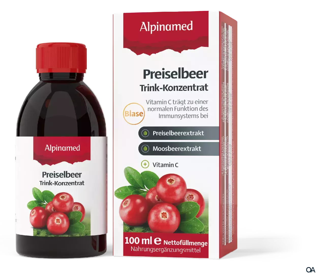 Alpinamed® Preiselbeer Trink-Konzentrat Alpinamed® Preiselbeer Trink-Konzentrat