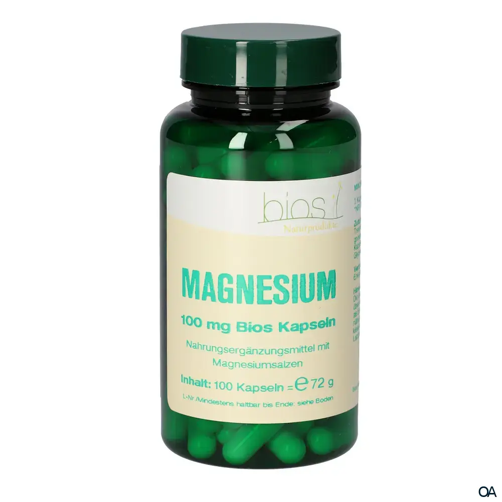 Bios Magnesium 100 mg Kapseln