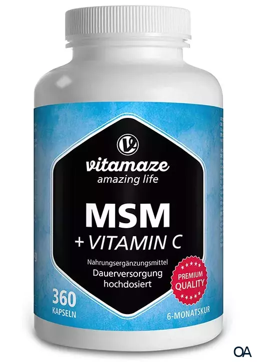 Vitamaze MSM + Vitamin C Kapseln