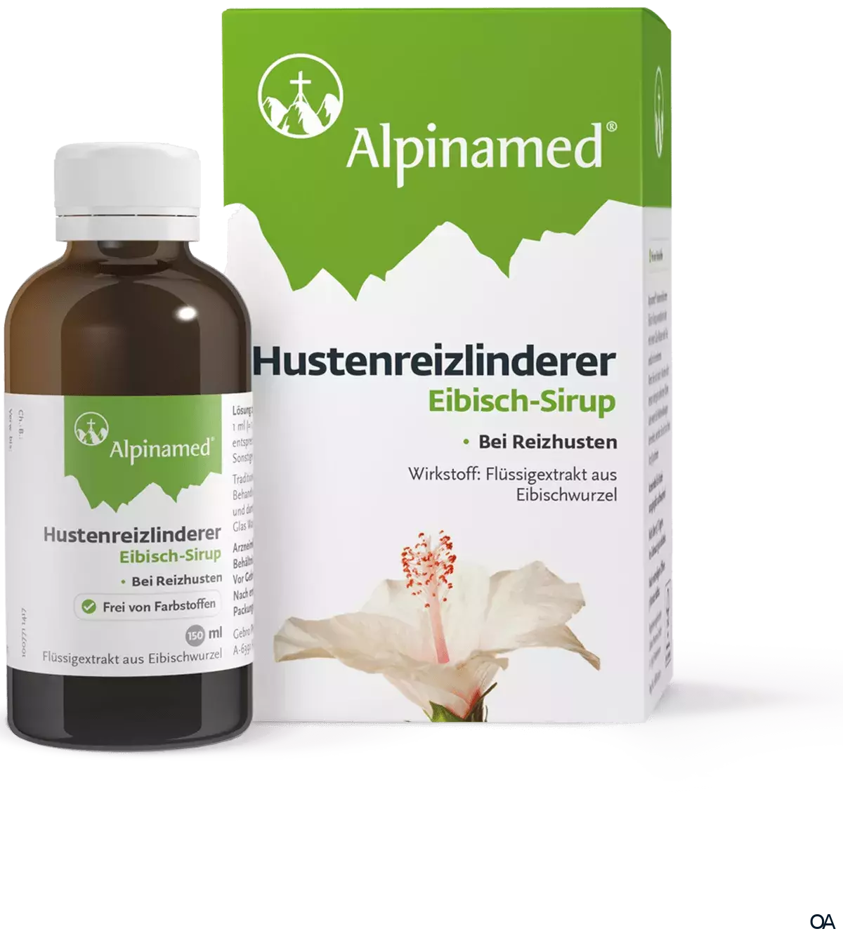 Alpinamed® Hustenreizlinderer Eibisch-Sirup Alpinamed® Hustenreizlinderer Eibisch-Sirup