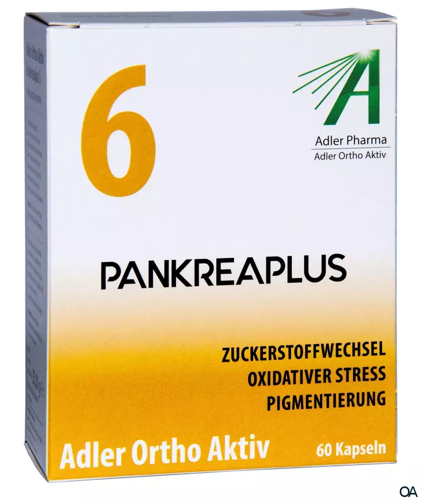 Adler Ortho Aktiv Nr. 6 Pankreaplus Kapseln Adler Ortho Aktiv Nr. 6 Pankreaplus Kapseln