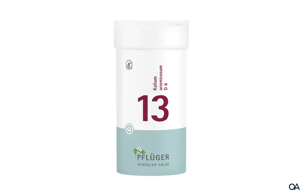 BIOCHEMIE PFLÜGER® Nr. 13 Kalium arsenicosum D6 Tabletten