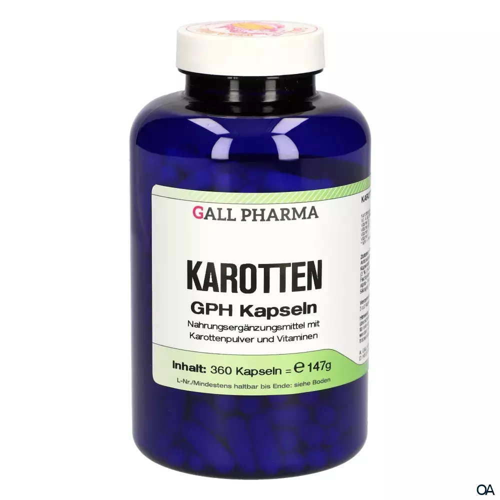 Gall Pharma Karotten Kapseln