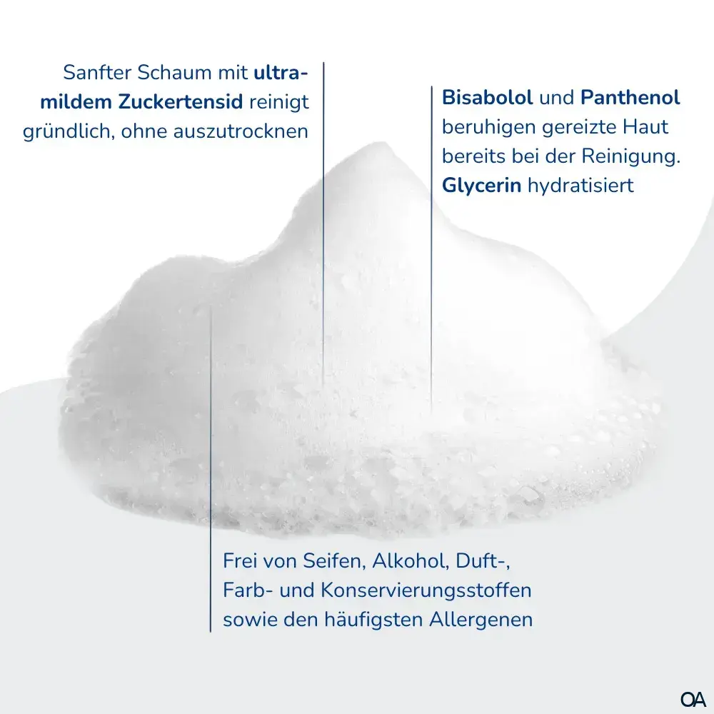 Allergika Anti-Rötung Milder Reinigungsschaum | bei Rosacea & Hautrötungen