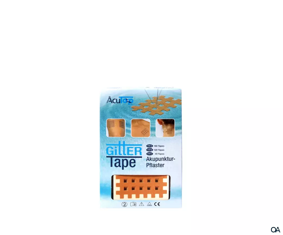 AcuTop Gittertape Typ C - 4,4 x 5,2 cm AcuTop Gittertape Typ C - 4,4 x 5,2 cm