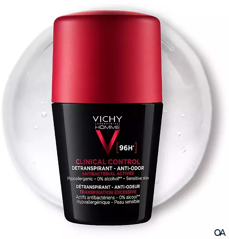 VICHY Homme Deo Roll-on Anti-Transpirant 96h VICHY Homme Deo Roll-on Anti-Transpirant 96h