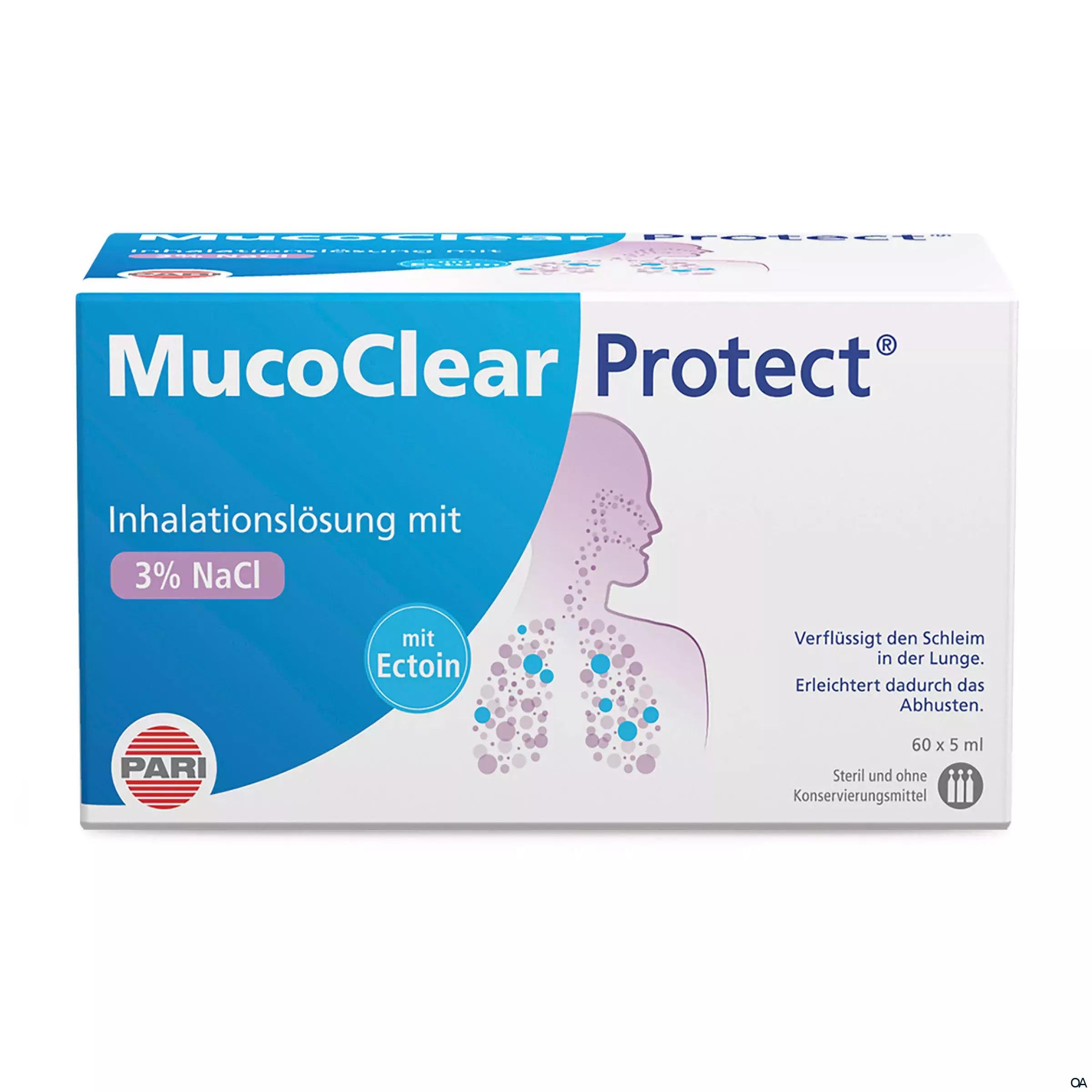 MucoClear Protect 3% NaCl 60 x 5 ml MucoClear Protect 3% NaCl 60 x 5 ml