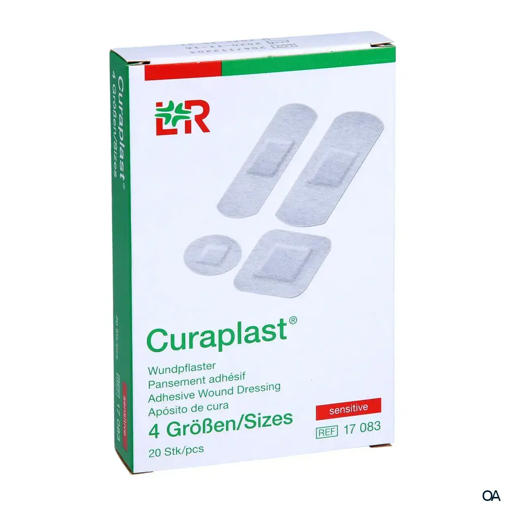 Curaplast® sensitive Pflasterstrips - 4 Größen