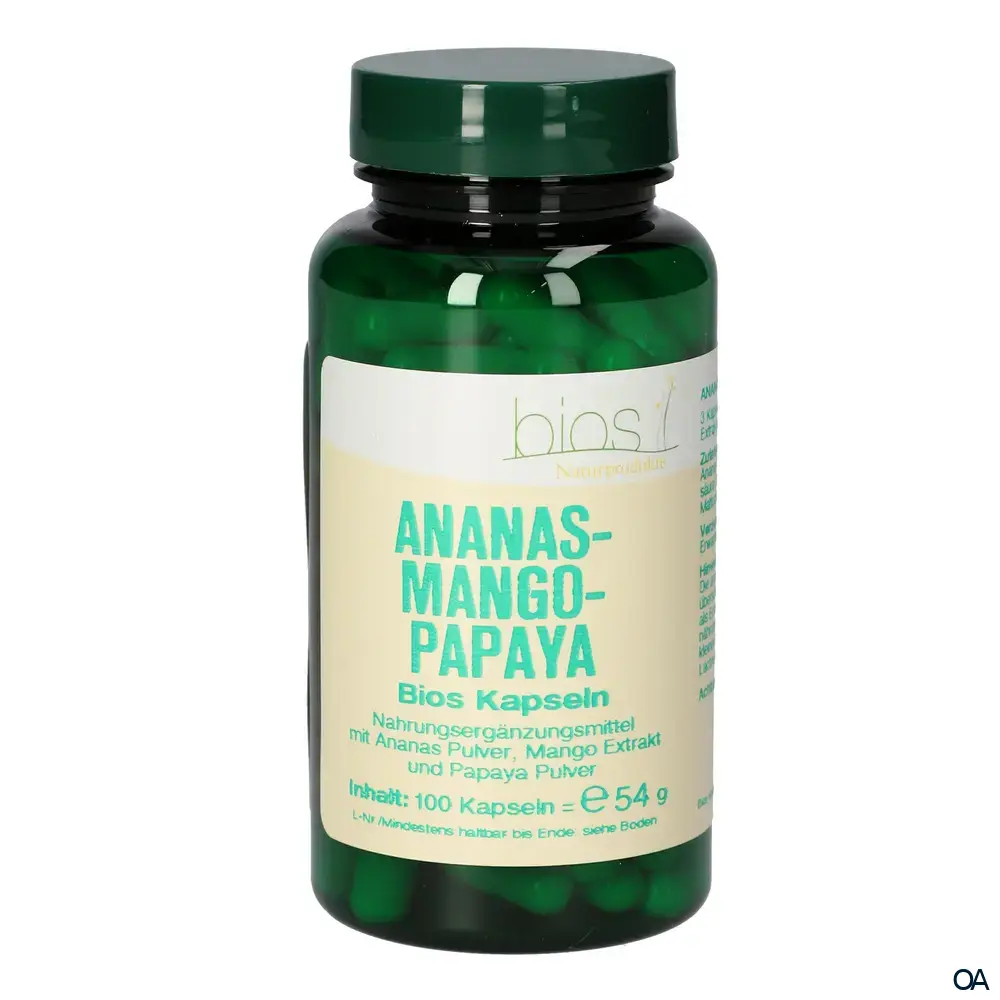 Bios Ananas Mango Papaya Kapseln