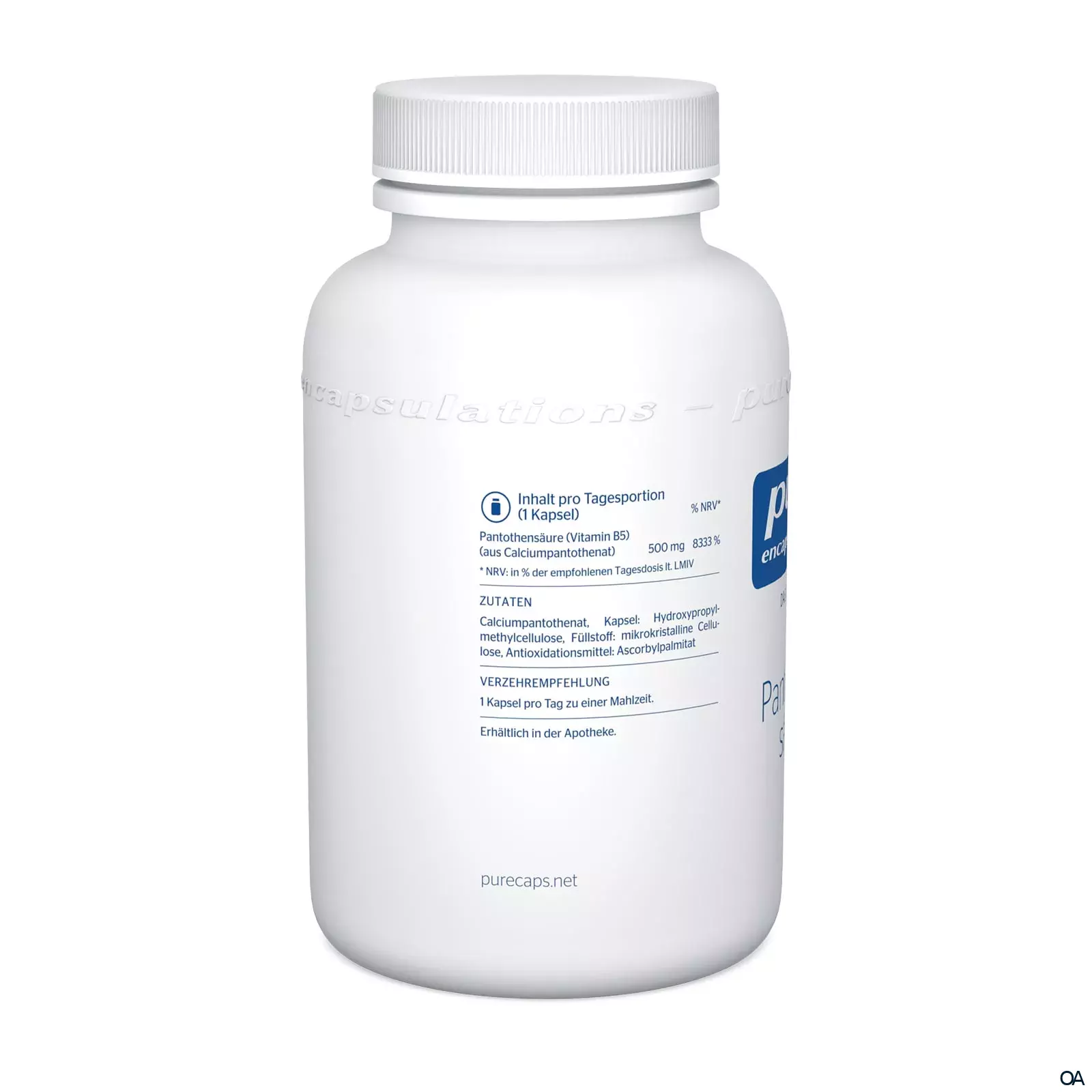 pure encapsulations® Pantothensäure