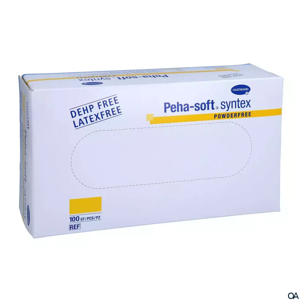 Peha-soft® syntex powderfree Untersuchungshandschuhe - L