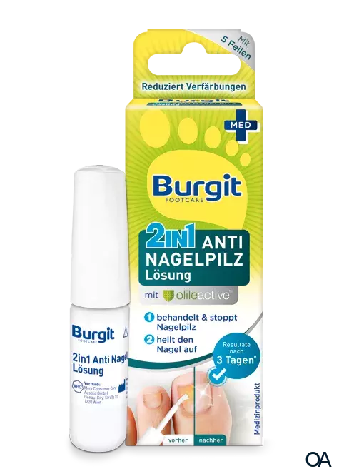 Burgit 2in1 Anti Nagelpilz Lösung*
