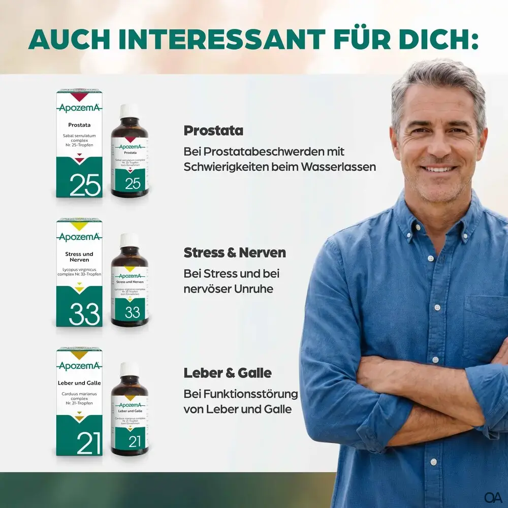 Apozema® Stärkung für Männer Ginseng complex Nr. 32 Tropfen zum Einnehmen